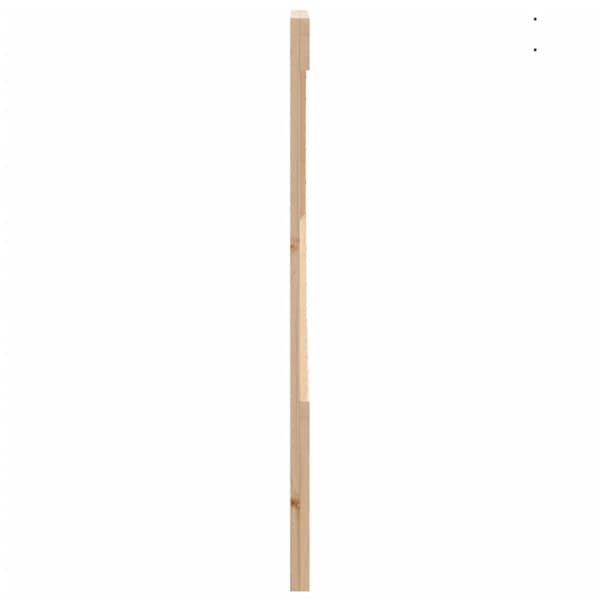 vidaXL Sengegavl 90x104 cm heltre furu