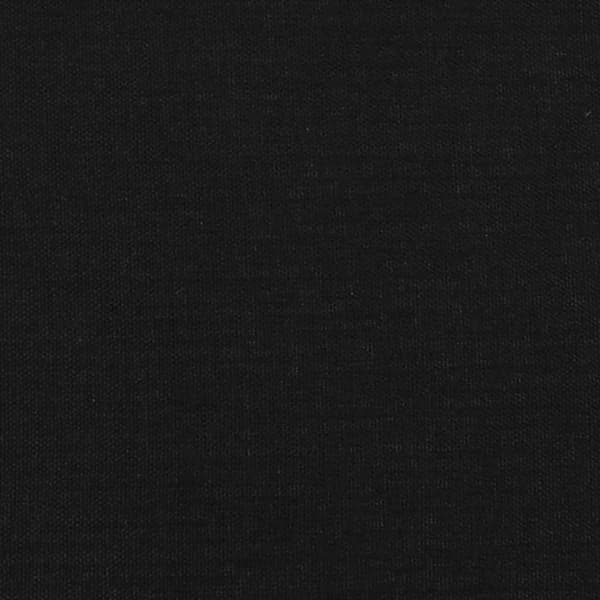 vidaXL Sängram svart 100x200 cm tyg