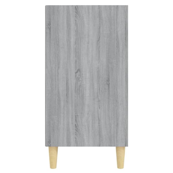 vidaXL Skjenk grå sonoma eik 57x35x70 cm sponplate
