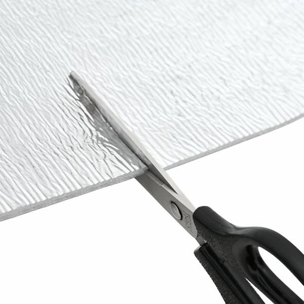 vidaXL Varmereflektor for radiator sølv 15 x 0,5 m Polyethylen