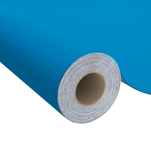 vidaXL Dekorplast azur 500x90 cm PVC