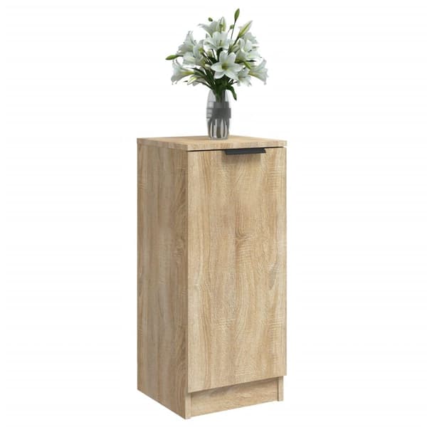 vidaXL Skjenk sonoma eik 30x30x70 cm konstruert tre