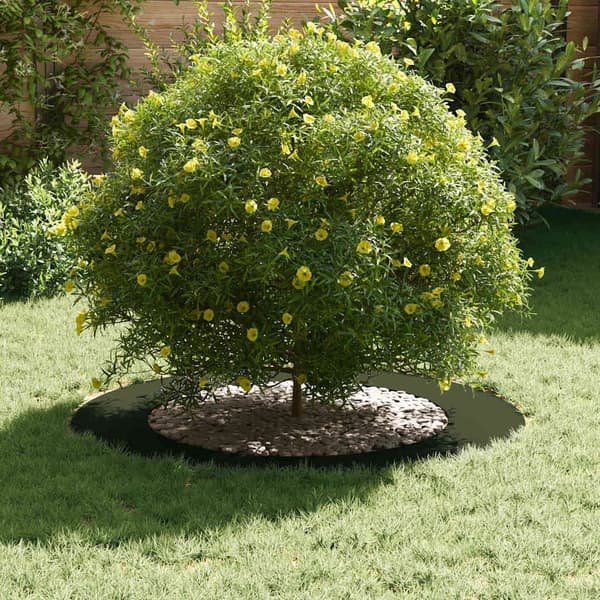 vidaXL passende for Flat Tre Ring Olivengrønn Ø60 / 90 cm Stål