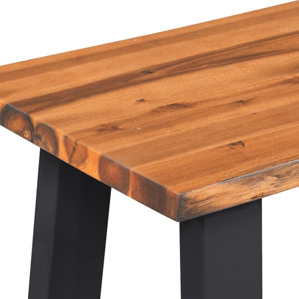 vidaXL Benk heltre akasie 145 cm