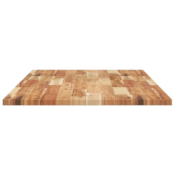 vidaXL Bordplate rektangulær 120x60x2 cm heltre akasie