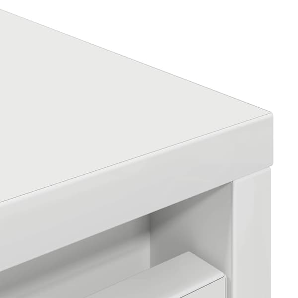 vidaXL Skoskap hvit 57x34x76 cm konstruert tre