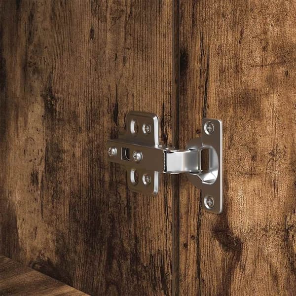 vidaXL Nattbord sonoma eik 39x35x65 cm konstruert tre