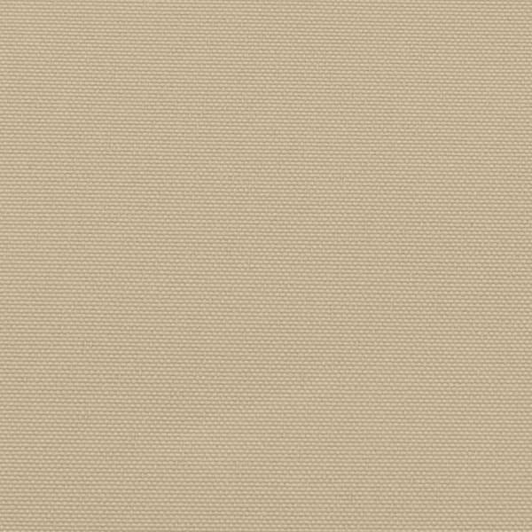 vidaXL Infällbar sidomarkis beige 140x1000 cm