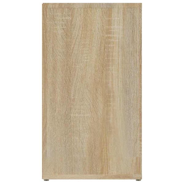 vidaXL Skjenk sonoma eik 80x30x54 cm konstruert tre