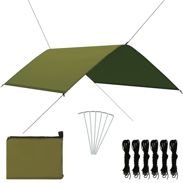 vidaXL Tarp 3x2 m grön