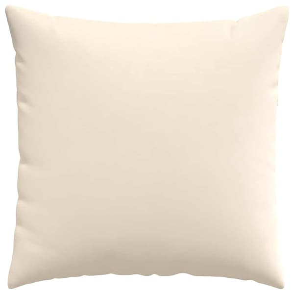 vidaXL Soffkuddar 2 st Beige 80 x 80 cm tyg