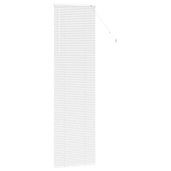 vidaXL Persienner Vit 220 x 55 cm Aluminium