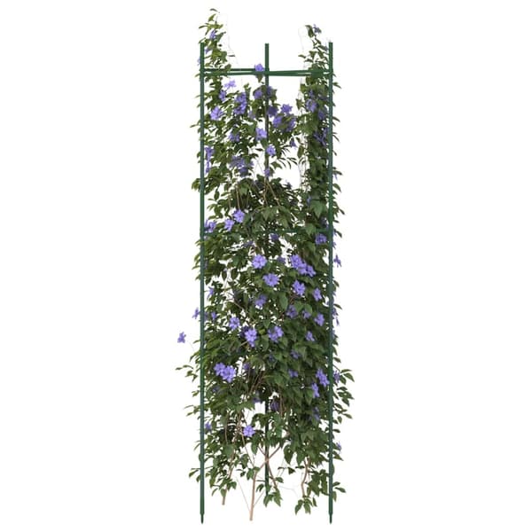 vidaXL Tomatbur 2 stk 116 cm stål og PP
