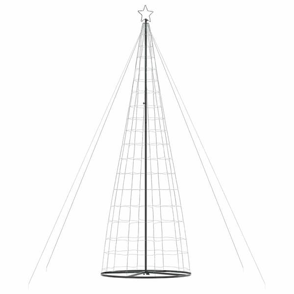 vidaXL LED Juletre 1534 LEDs Blå 500 cm