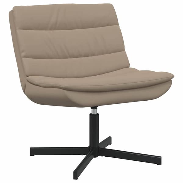 vidaXL Skrivstol Cappuccino 63 x 75 x 76 cm PU