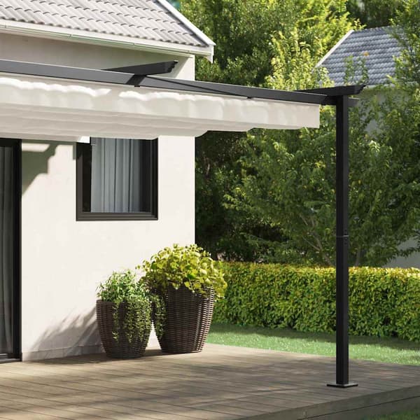 vidaXL Paviljong Kräm 400 x 300 x 200 cm Polyester