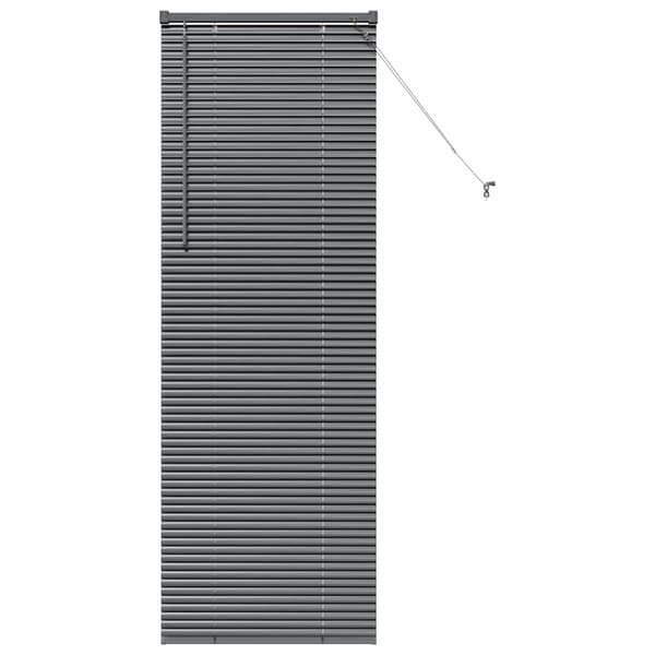vidaXL Persienner Mörkgrå 175 x 65 cm Aluminium