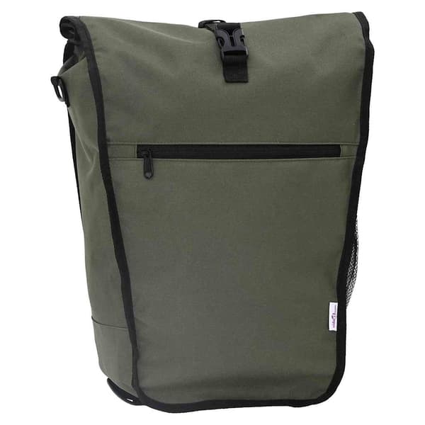 vidaXL Cykelväska Olivgrön 34 x 16 x 59 cm Polyester