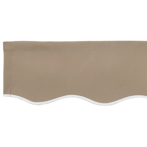 vidaXL Markisväv Beige 3,5 x 2,5 m Polyester