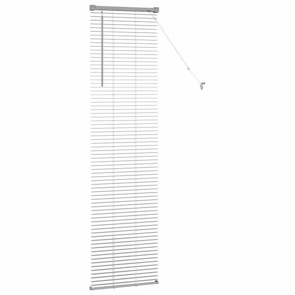 vidaXL Persienner Silver 175 x 40 cm Aluminium