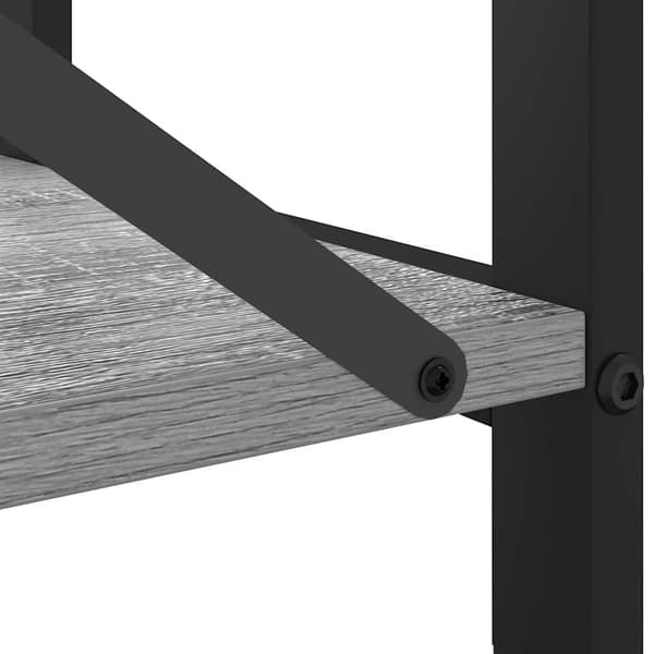 vidaXL Hyllsystem Grå sonoma 40 x 30 x 50 cm Konstruerat trä