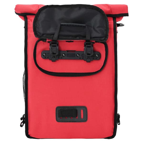 vidaXL Cykelväska Röd 31 x 13 x 58 cm Polyester