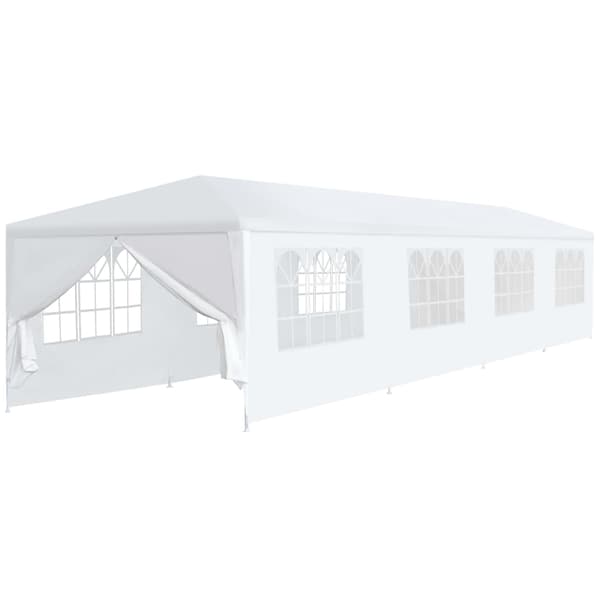 vidaXL Markise Hvit 3,5 x 2,5 m Metall