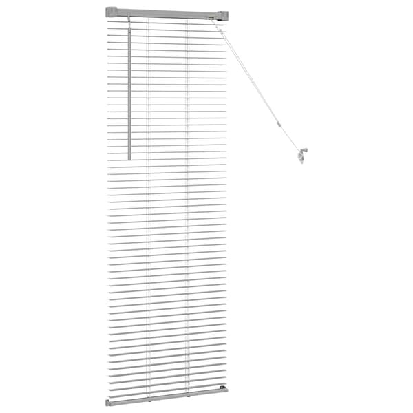 vidaXL Persienner Silver 130 x 40 cm Aluminium