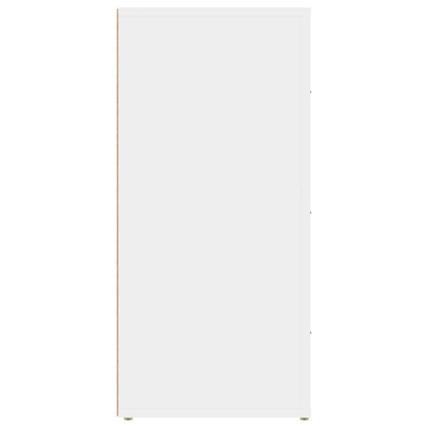 vidaXL Skåp vit 40x33x70 cm konstruerat trä