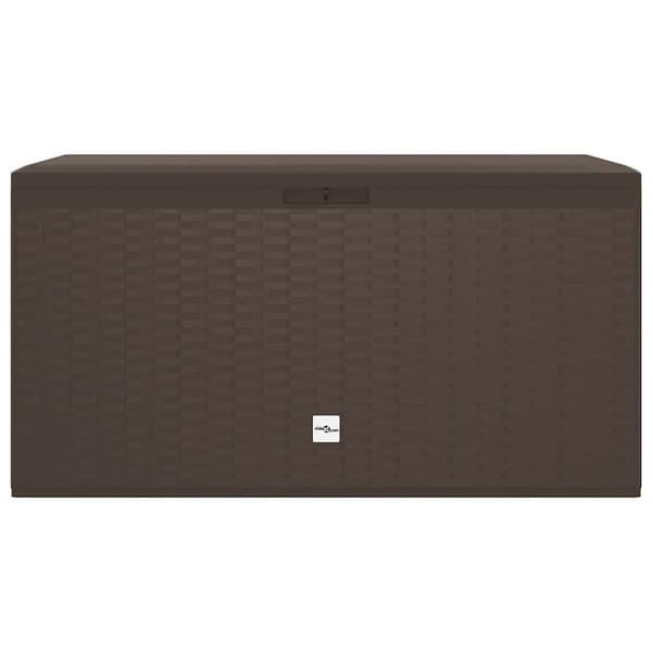 vidaXL Putekasse brun 114x47x60 cm