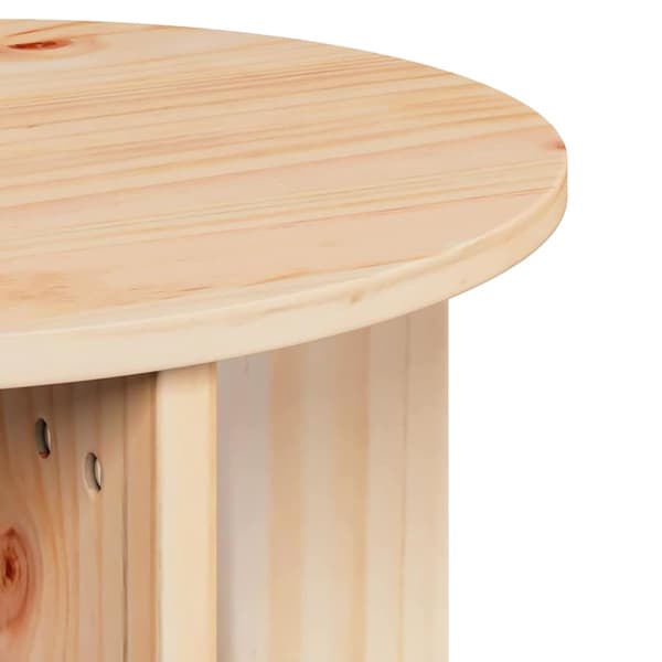 vidaXL Kaffeebord 2 pcs Naturfärg