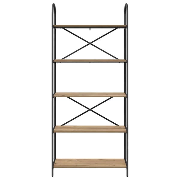vidaXL Bokhylle Artisan Eik 80 x 30 x 183 cm Konstruert tre