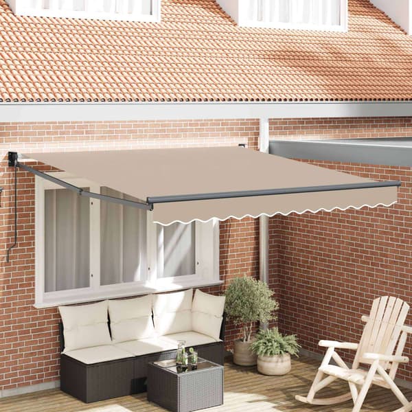 vidaXL Markis Beige 300 x 250 x 165 cm Polyester