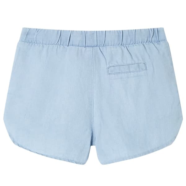 vidaXL Barnshorts mjuk denimblå 140