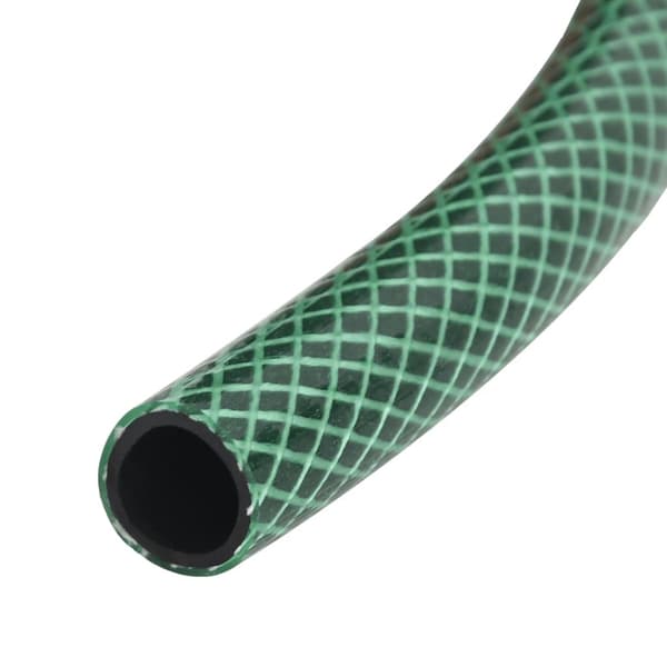 vidaXL Trädgårdsslang grön 1,3" 100 m PVC