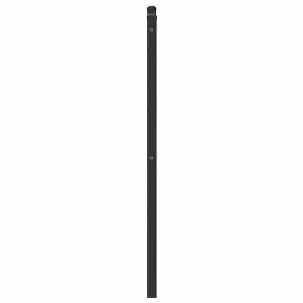 vidaXL Utskiftbar sengegavl brun eik 75 cm konstruert tre og stål