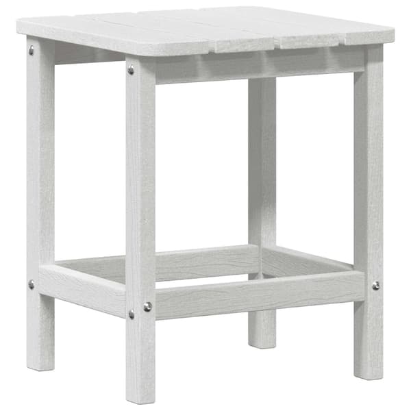 vidaXL Sidobord Vit 38 x 38 x 46 cm polyeten