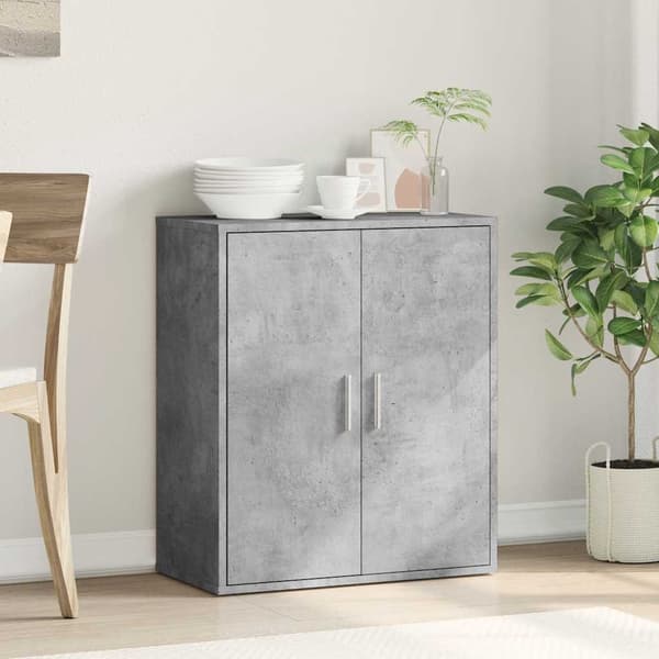 vidaXL Serviesskap 2 pcs Artisan Eik 79 x 38 x 80 cm Konstruert tre
