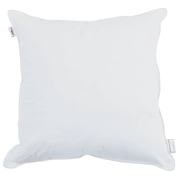 vidaXL Kudde med kudde 2 pcs Vit 50 x 50 cm Bomull