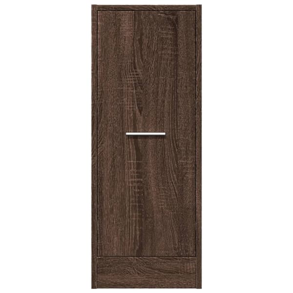 vidaXL Apotekskap brun eik 30x41x77,5 cm konstruert tre
