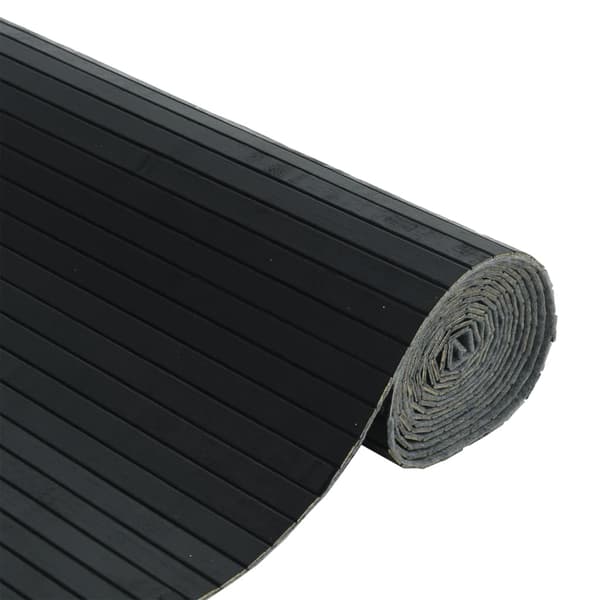 vidaXL Rumsavdelare svart bredd 600 cm höjd 165 cm bambu