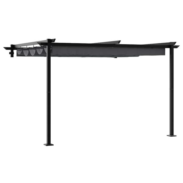 vidaXL Paviljong Antrasitt 300 x 300 x 200 cm Polyester