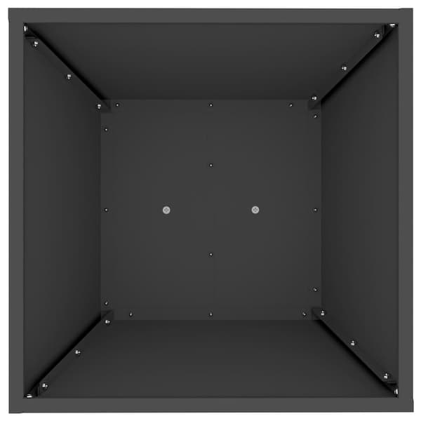 vidaXL Søyleplanter Svart 40 x 40 x 100 cm