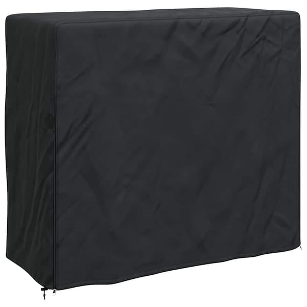 vidaXL Vedställsskydd Svart 61 x 122 x 106 cm 420D Oxford-tyg