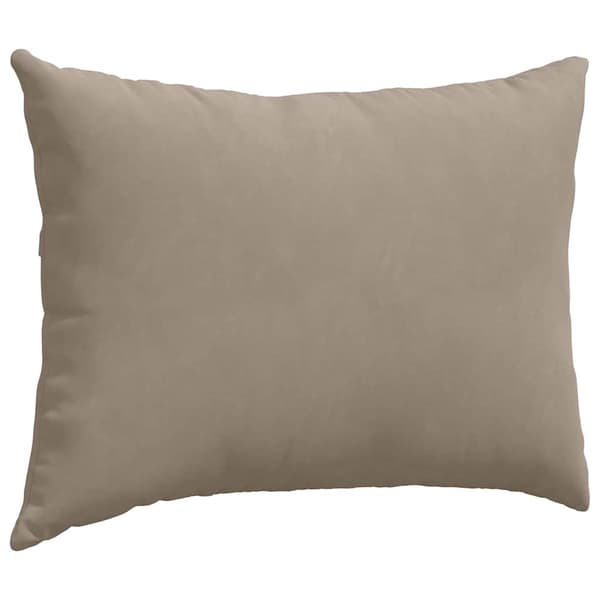 vidaXL Soffkuddar 2 st Gråbrun 70 x 50 cm tyg
