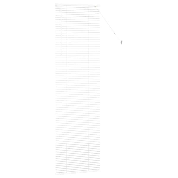 vidaXL Persienner Vit 220 x 65 cm Aluminium