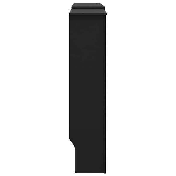 vidaXL Elementskydd MDF svart 205 cm