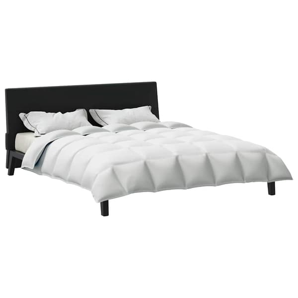 vidaXL Vinter Täcke Vit 200 x 200 cm Fjäder