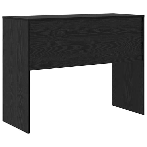 vidaXL Skrivebord Svart Eik 100 x 40 x 76 cm