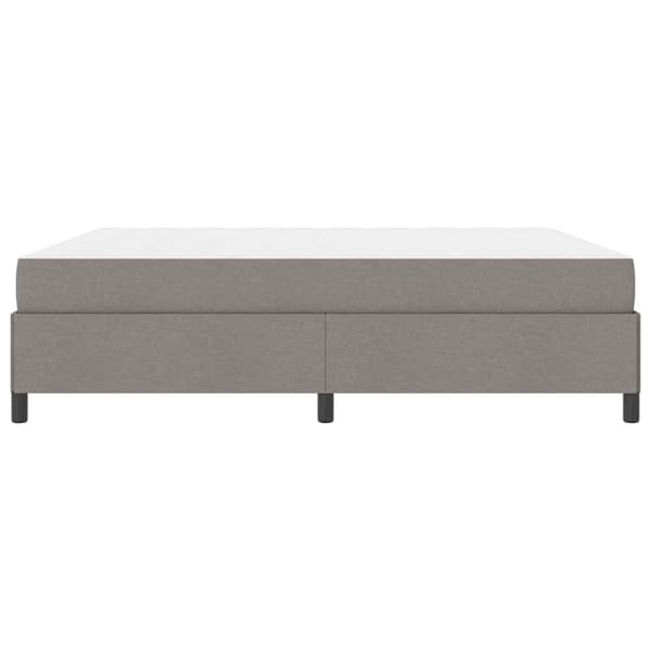 vidaXL Bäddfjäder Taupe 180 x 200 cm tyg